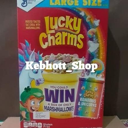 

Sereal Lucky Charms Luckycharm Lucky Charm Cereal Cereals 453 Gr