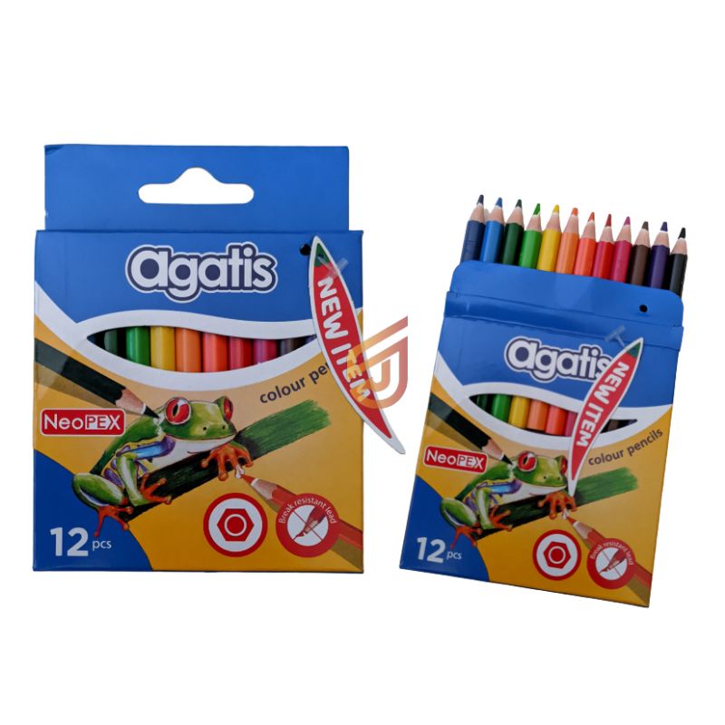 

Pensil Warna Agatis Neopex - 12 warna pendek