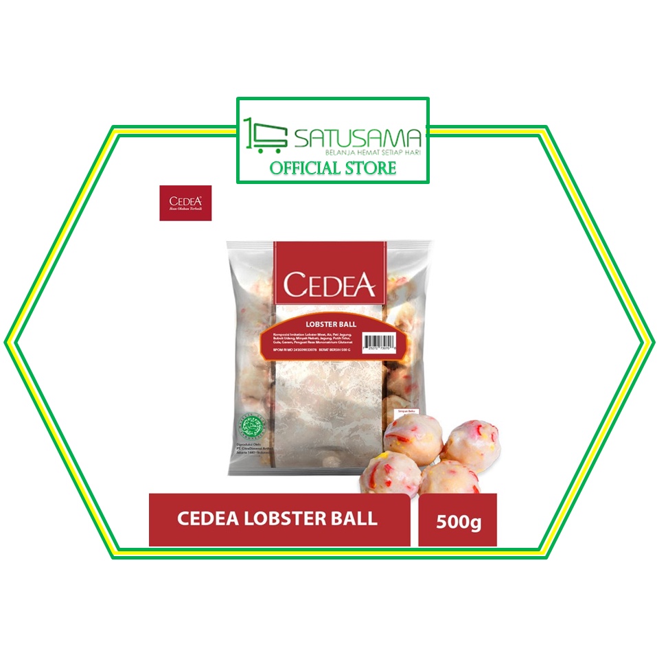 

CEDEA PREMIUM LOBSTER BALL 500 G