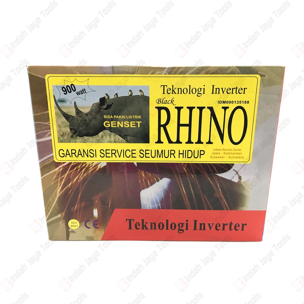 RHINO 160E Mesin Las Listrik Inverter Travo MMA 160 E A 160A