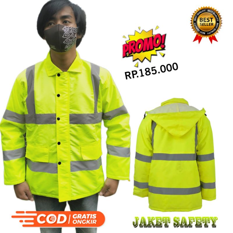 JAKET SAFETY PROYEK TAMBANG