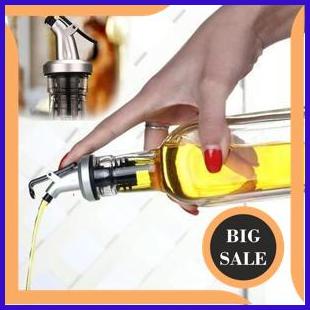 

perkakas Pourer Dispenser Botol Minyak Oil Vinegar Flow Tutup Botol Anggur Wine Cuka Kecap