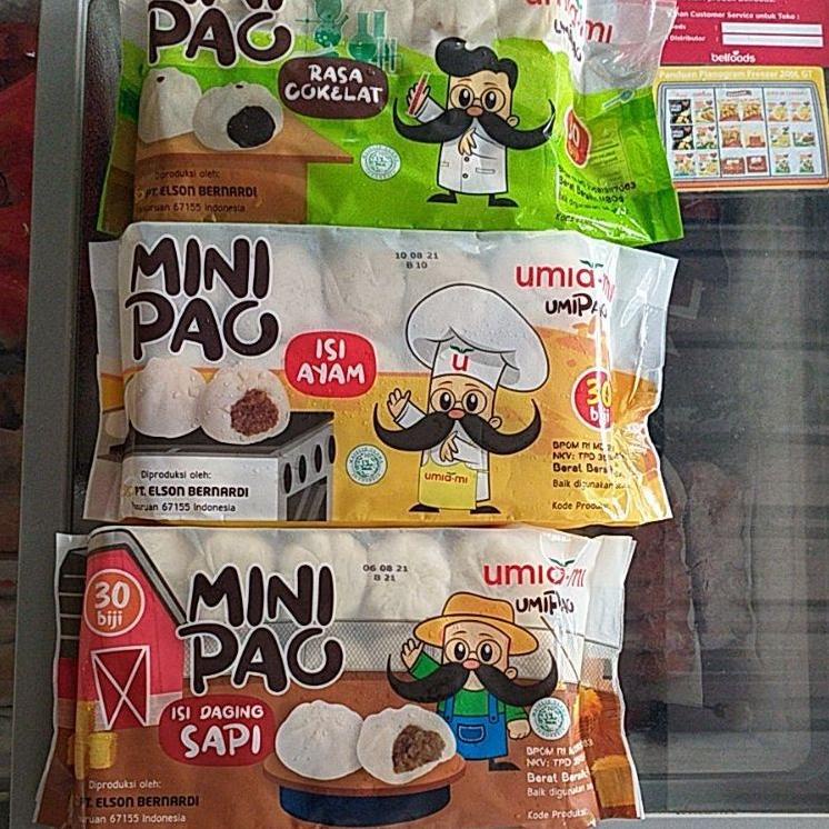 

5.5 COD Kipao Minipao Umia-mi isi 30pcs ayam coklat sapi