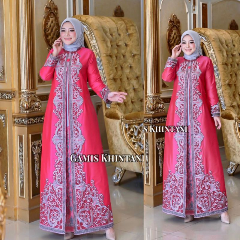 KEBAYA MODERN // NEW GAMIS KINTANI // SERAGAMAN WISUDA // BAJU PESTA LAMARAN // BAJU WISUDA // Original by pelangi jaya