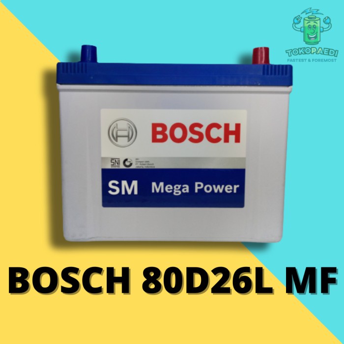 AKI ACCU BOSCH 80D26L 80D26 L NX110-5L MF MAZDA BIANTE INOVA DIESEL
