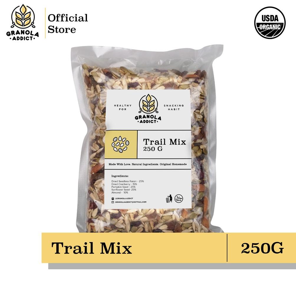 

☛Belanja di sini Granola Addict - Trail Mix (Sunflower, Pumpkin Seeds, Almond, Raisin, Cranberry) 250G ...,,
