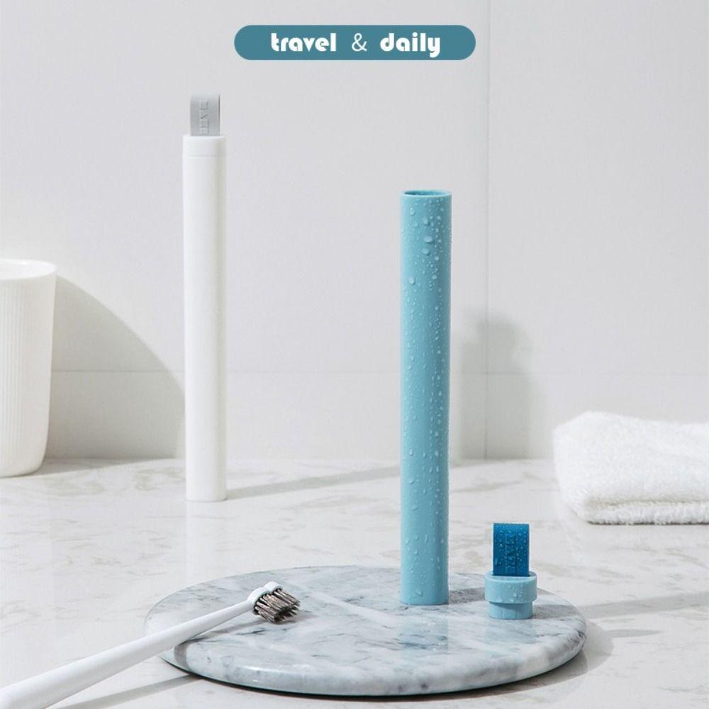 R-FLOWER Toothbrush Box Camping Travel Tempat Sikat Gigi Nyaman