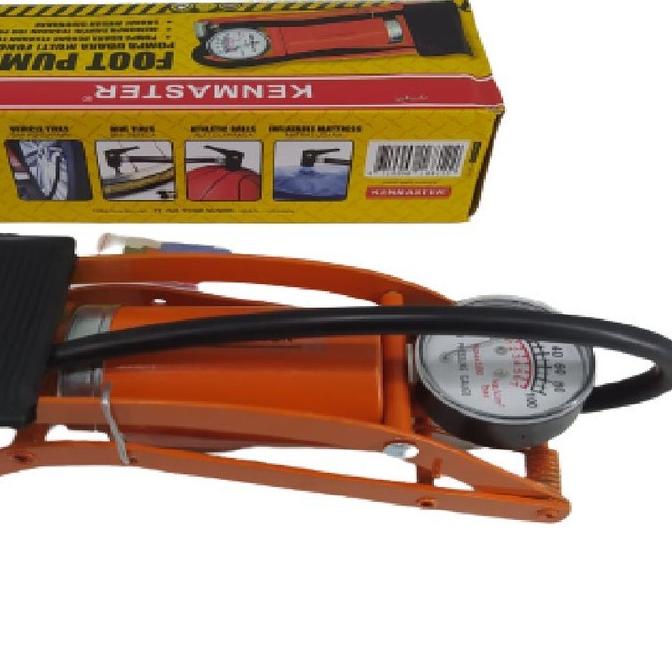 ♙ Pompa Ban Injak Pompa Injak 1 Tabung Pompa Ban Pompa Sepeda Injak Pompa Mini Pompa Angin Pompa Bal