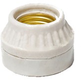 MASKO FITTING PLAFON KERAMIK RENDAH E27 / Fitting Keramik Lampu Taman DLX