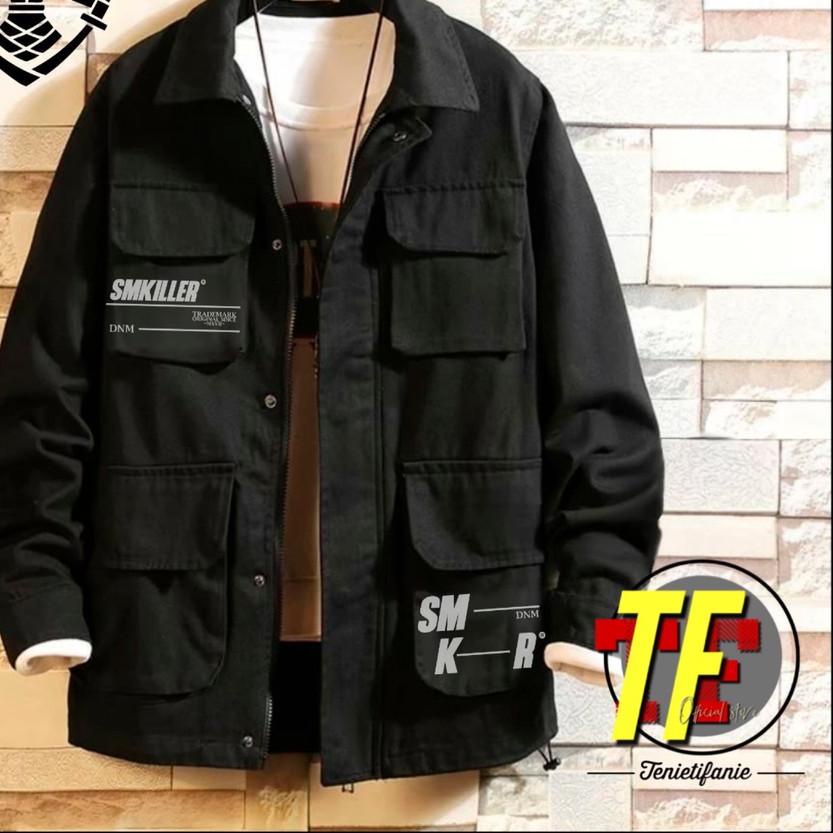 ➬ TF Store Original Sm killer Jaket Semi Parka Kanvas Big Size XXL ☉