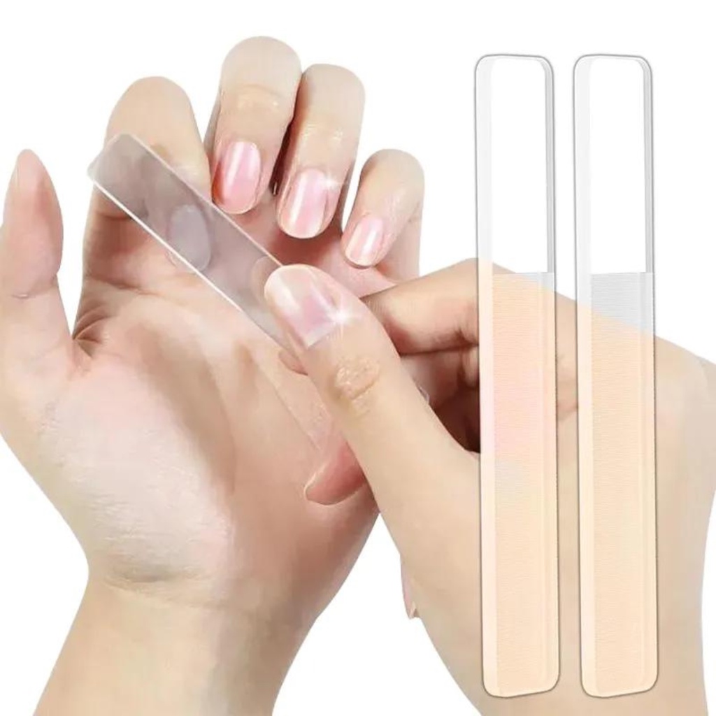 Nano Glass Nail File Buffer untuk Alat Manicure Nail Art