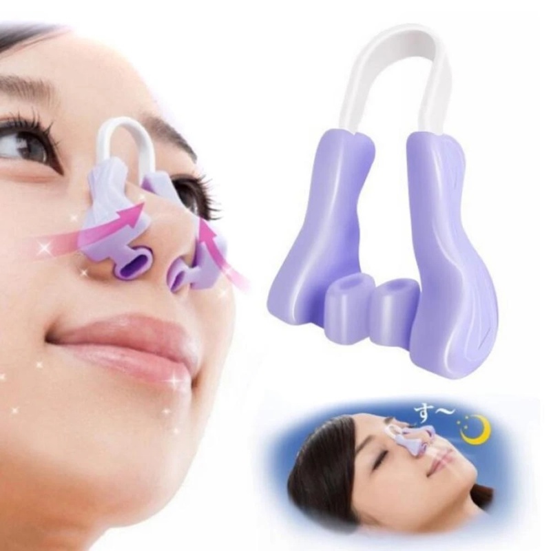 Silikon Pembentuk Hidung/Sleeping Nose Lifting Shaper Corrector/Alat Kecantikan Pelangsing Hidung