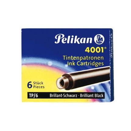 PELIKAN Fountain Pen Ink 4001 International Short Cartridge Refill