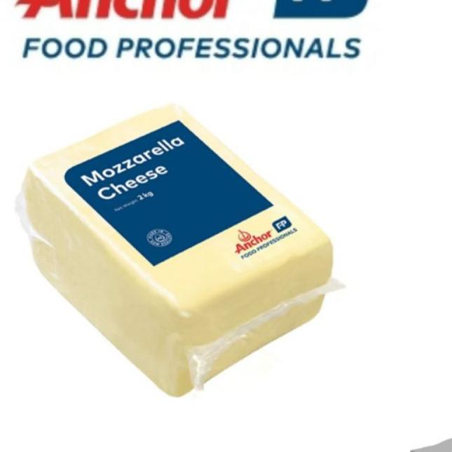 

✿ keju blok mozzarella cheese ANCHOR 500 g. halal ➹