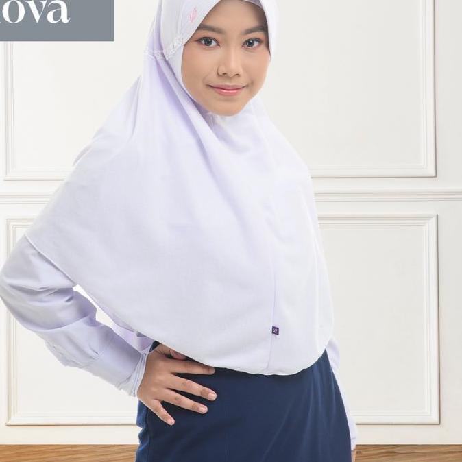 ☎ Kerudung Rabbani INNOVA Serut Terbaru Jilbab Anak Sekolah ukuran S M L XL ✸