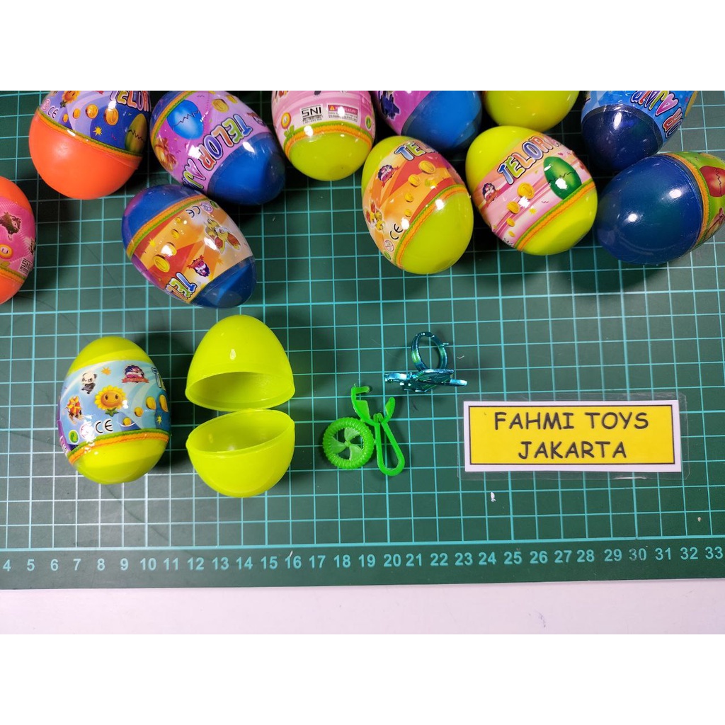 20 pcs mainan telur ajaib mainan berhadiah bentuk telur mainan unik tlur hadiah