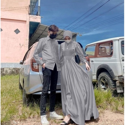 Baju Cople pasangan remaja masa kini 2023 cople lebaran trending