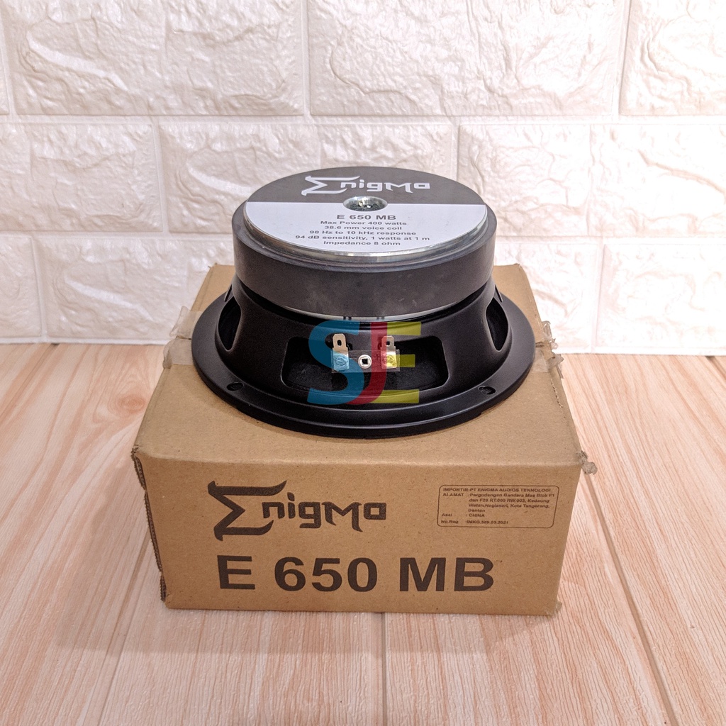 Speaker JIC LA 06038 / Middle JIC LA 06038 / Speaker Enigma E 650 MB / Speaker 6 inch