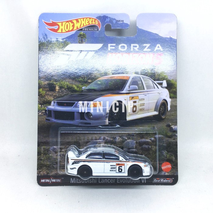 Terlaris Hotwheels Forza Horizon 5 Mitsubishi Lancer Evo Vi
