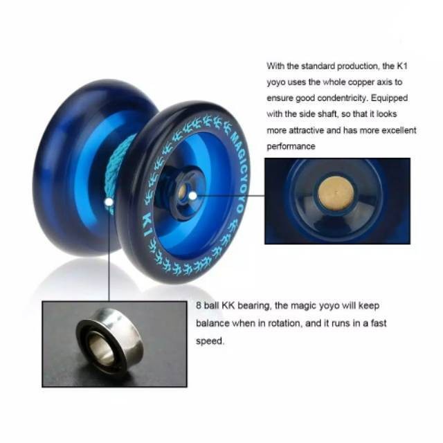 Terlaris Pbs Magicyoyo Yoyo Profesional Pro 1A 3A 5A Concave Bearing Cekung