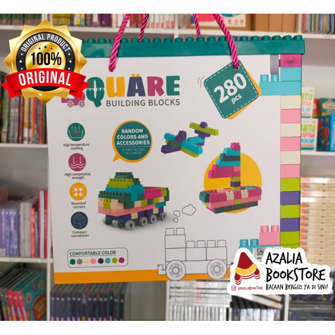 Promo Lego brick DIY small square Grain Yerl