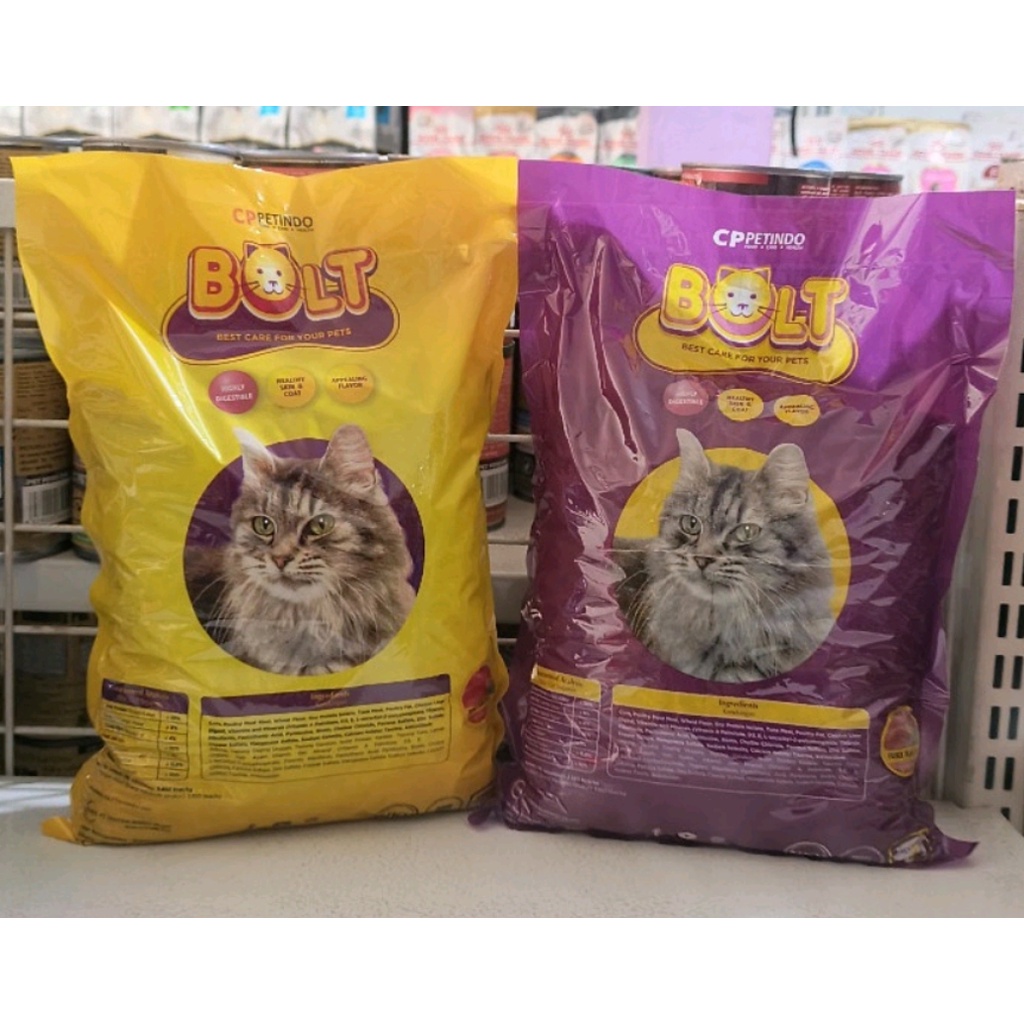 Myg - Makanan Kucing Bolt Tuna Kemasan 1 Kg