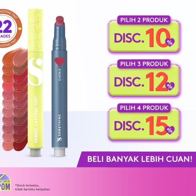 ➨ SOMETHINC [HAN SO HEE'S PICK] FABRIC Lasting Tint - Lip Tint Natural - Lip Mousse ❃