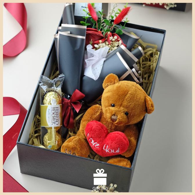 

Spesial Valentine Day Hampers / Kado Pacar / Ulang Tahun / Valentine / Birthday - I Love You