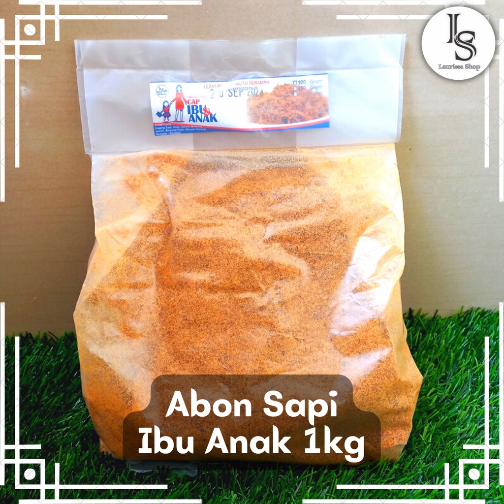 

Abon Sapi Ibu Anak 1 KG - Abon Sapi Enak, Abon Sapi Terenak, Abon Sapi 1 kg, Abon Sapi Kiloan