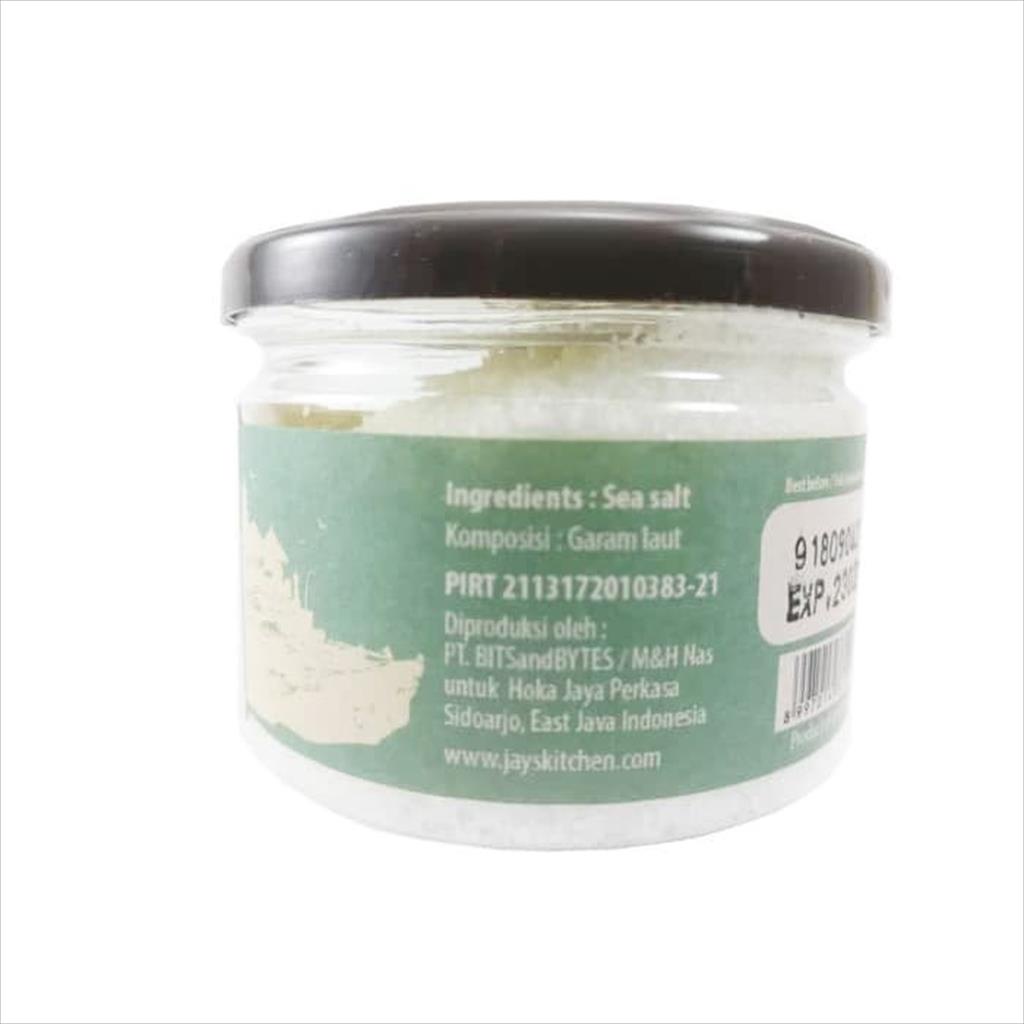 Jay`s Sea Salt 120 GR / Garam Laut Alami Tinggi Mineral dan Nutrisi