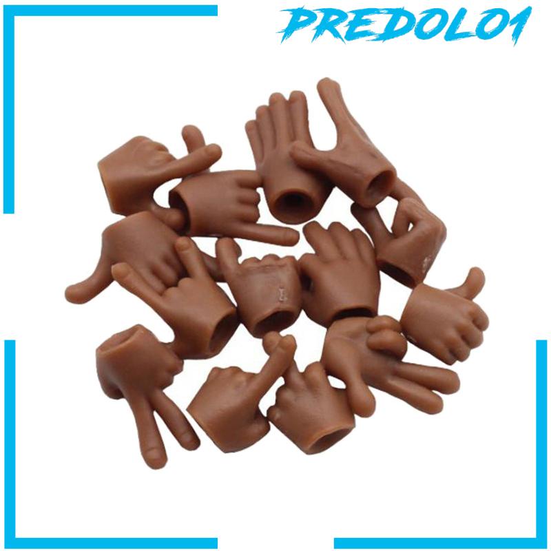 [Predolo1] Boneka Miniatur Model Tangan Action Figure Pengganti Untuk Boneka Pretend Play