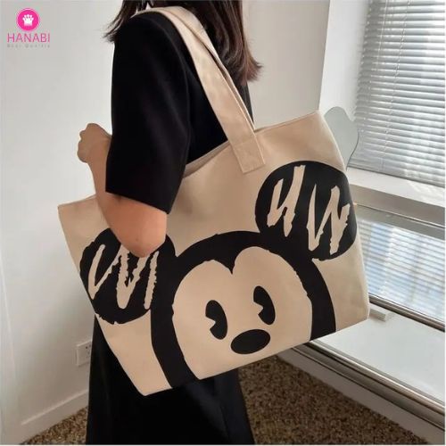 HANABI-totebag disney NAKUSHA tas wanita tas jalanjalan tas korea