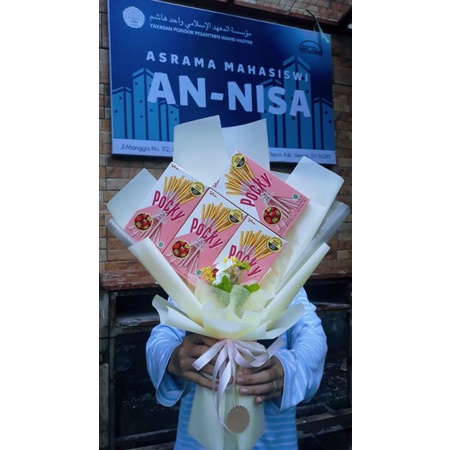 BUKET POCKY_BUKET SNACK_BUKET WISUDA/BUKET MURAH JOGJA