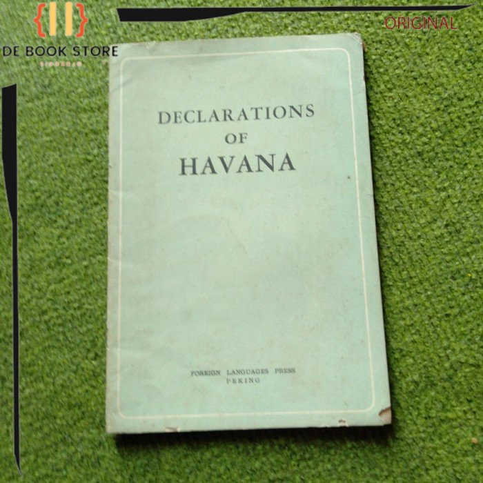 ORIGINAL - Declaration of Havana