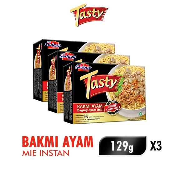 

U98 Sedaap Tasty Bakmi Ayam 129gr x3 TREND ☚