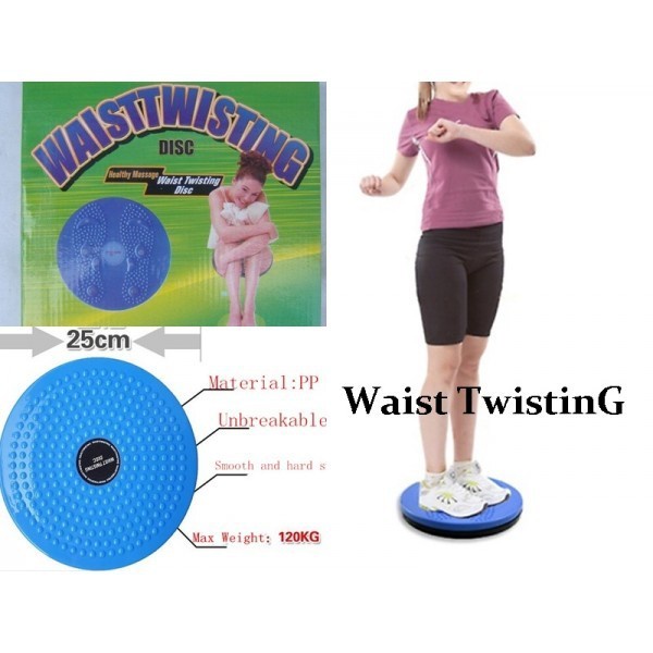 WAIST TWISTING ALAT OLAHRAGA PUTAR PINGGANG TUBUH PEMBAKAR PENGECIL LEMAK PERUT