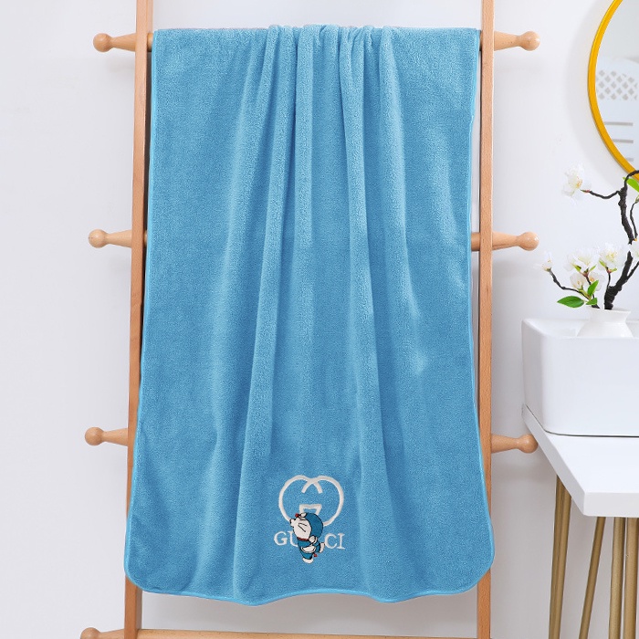 Handuk Motif Doraemon Ukuran 70x140cm Handuk Anak Perempuan Laki-Laki Pria Wanita Dewasa Import Terbaru - H7-B