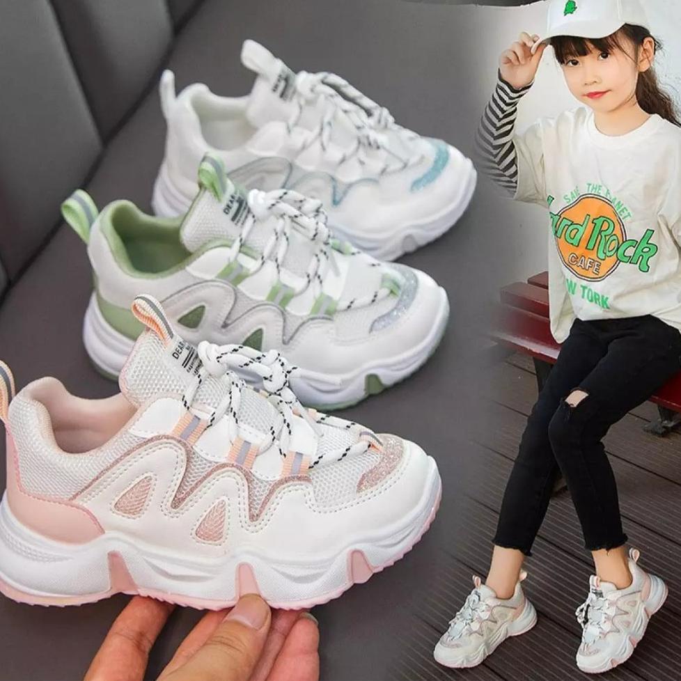 STOK TERBATAS SEPATU SNEAKERS KIDS BOTTEGA TERBARU