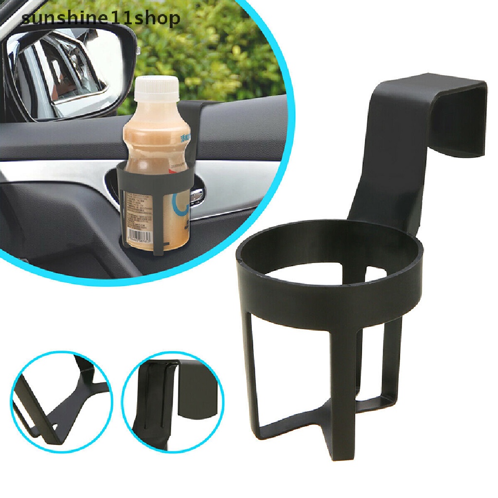 Sho 1Pcs Cup Holder Door Window Hanging Mount Dudukan Belakang Mobil Cup Holder al Hanging Mount Tempat Penyimpanan Minuman Aksesoris Mobil Interior N