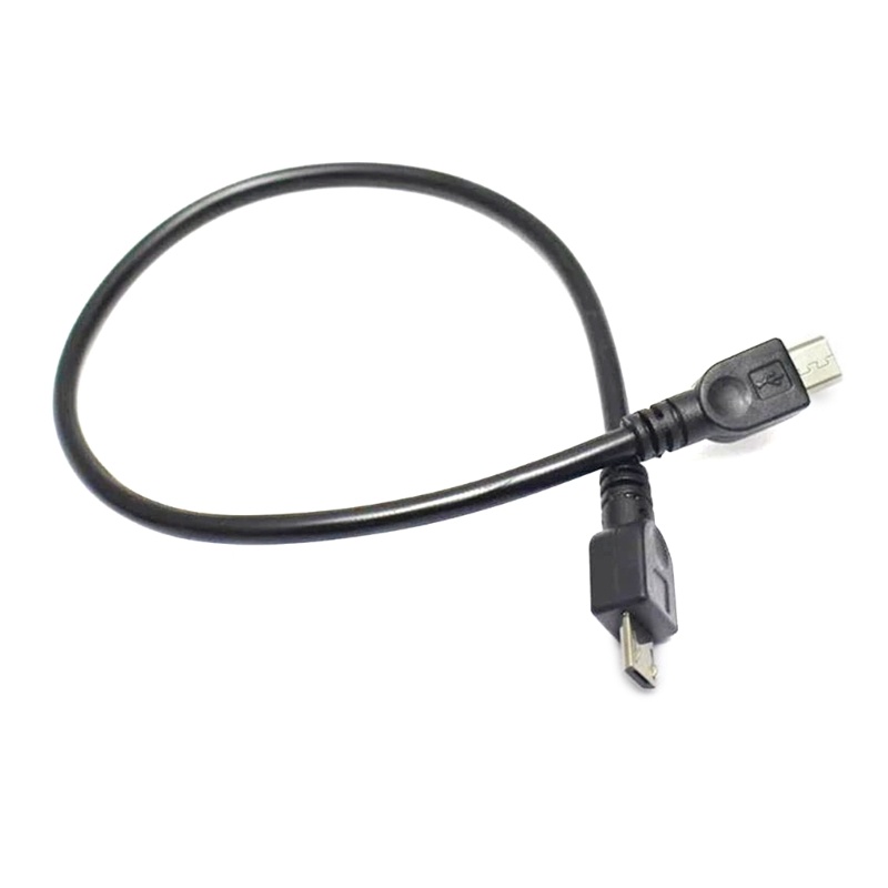 Vivi Micro USB Male To Micro USB Male 5pin Converter OTG Adapter Kabel Ekstensi Data Untuk Keyboard HDD Telepon Tablet