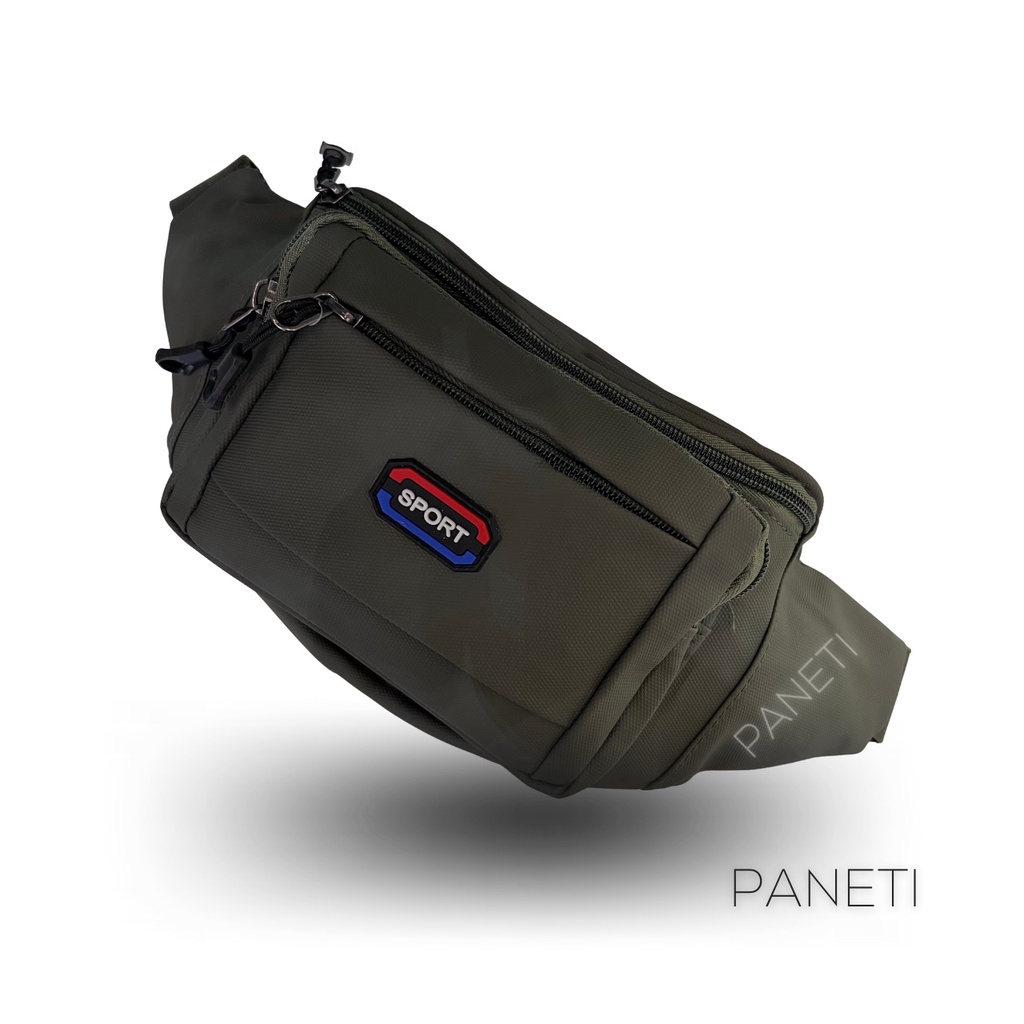 Tas Selempang Pria Anti Air Sling Bag Pria Waterproof - PANETI 1023