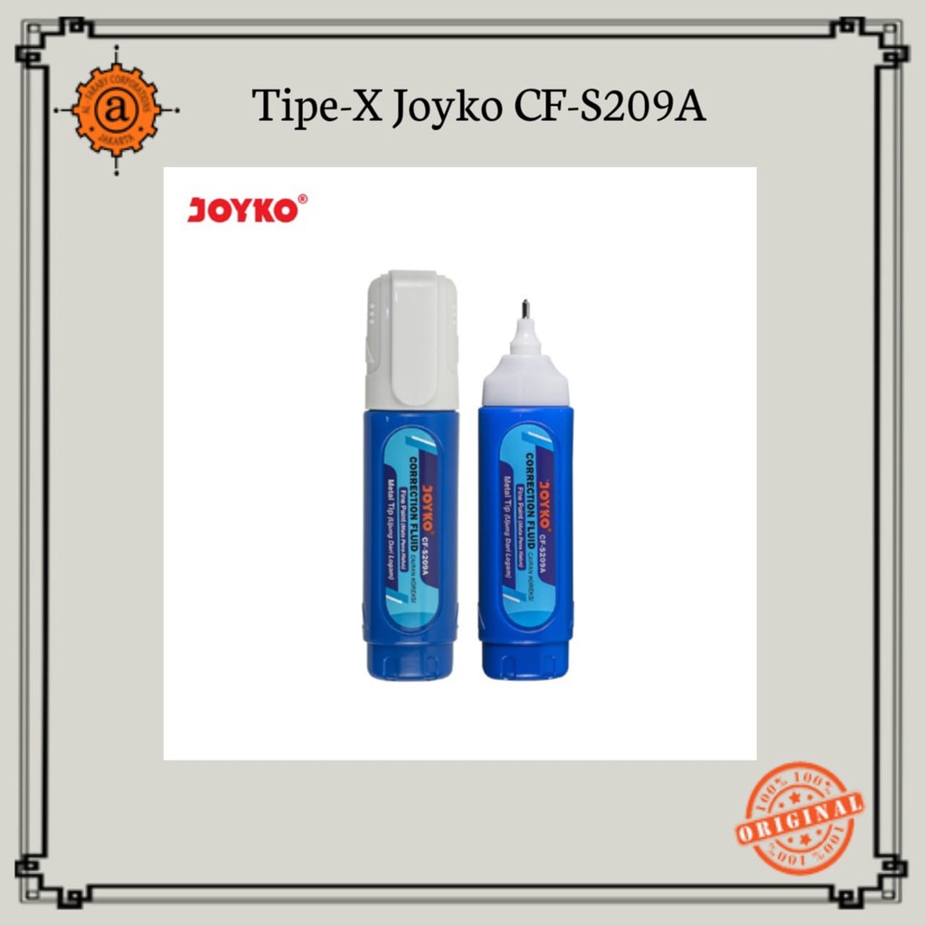

Correction Fluid / Cairan Koreksi / Penghapus Cair Joyko CF-S209A