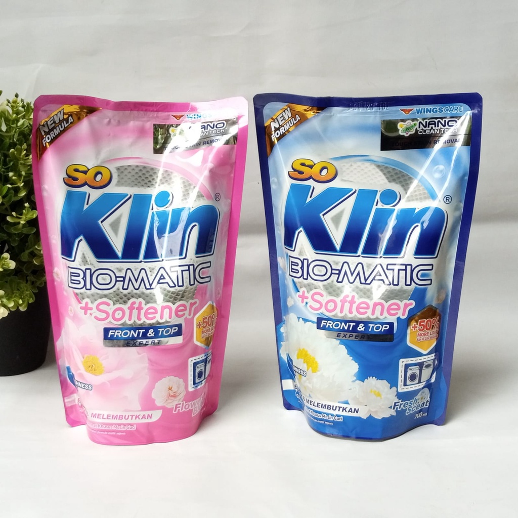So Klin Bio Matic Liquid Front Load / Bukaan Depan 700ml