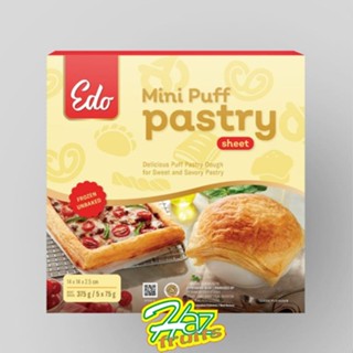 EDO Mini Puff Pastry Sheet Adonan Kulit Pastry Lembaran 375gr