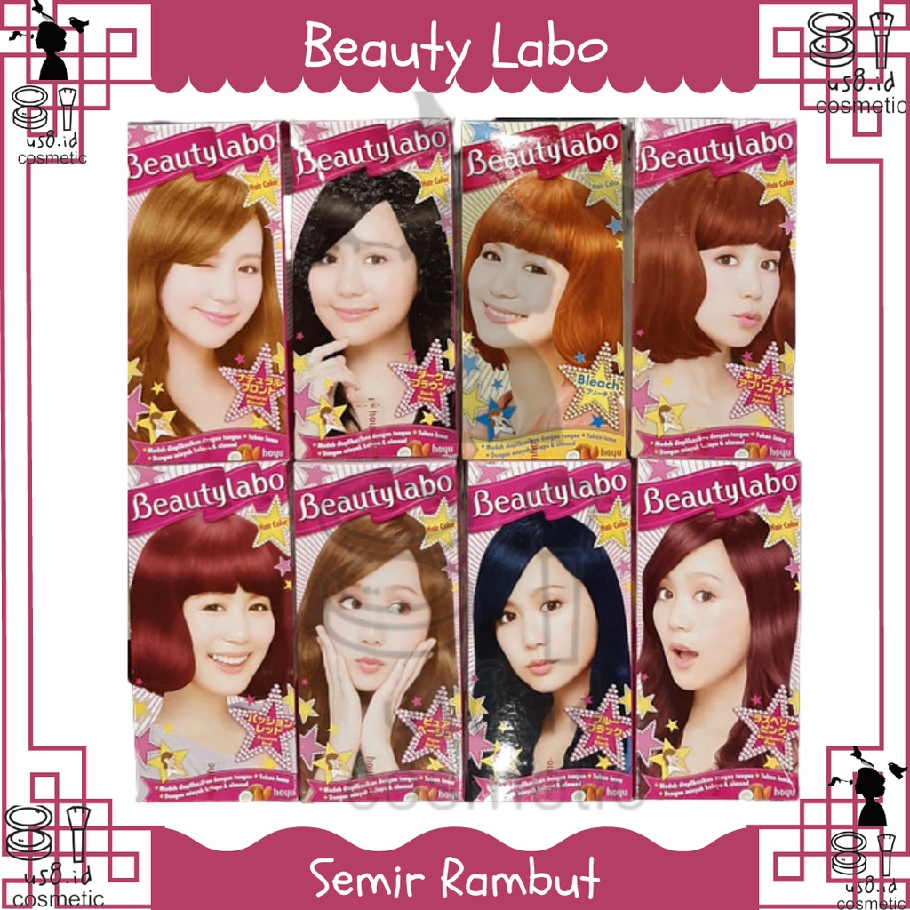 Beautylabo Hair Color / BEAUTY LABO CAT RAMBUT/ SEMIR RAMBUT