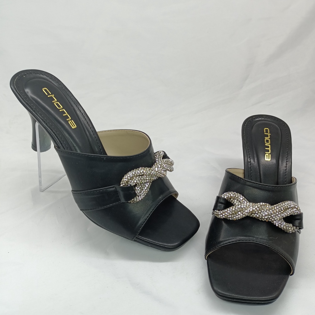 Choma | Sandal Hells/Hak Tinggi Wanita | hak Lancip 7cm