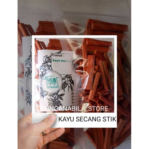 

KAYU SECANG STIK TINGGAL CELUP 200 + ( BONUS 50GR )GRAM