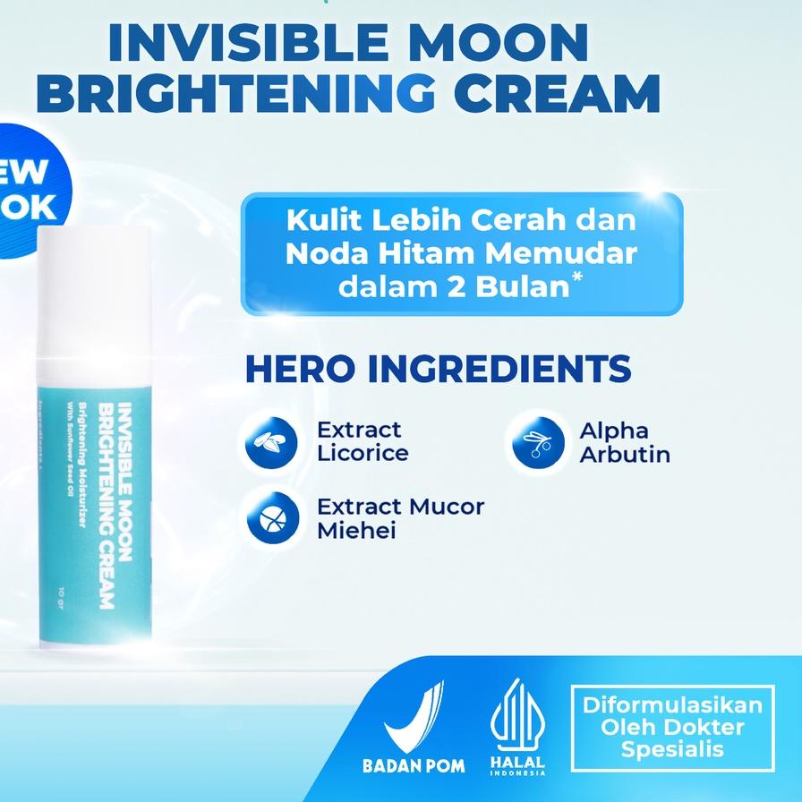 ☏ Derma Express Invisible Moon Brightening Cream ➺