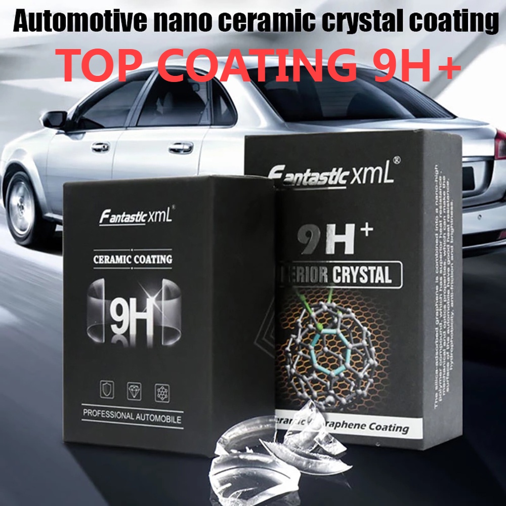 Premium Nano Ceramic Coating Cairan Pelindung Cat Mobil / Mobil Crystal Diamond Graphene Coating - 9