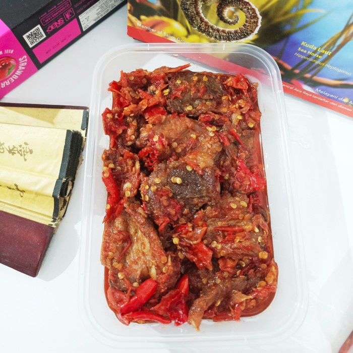 

Parsel ramadhan Dendeng Balado 250 gram - Level panas
